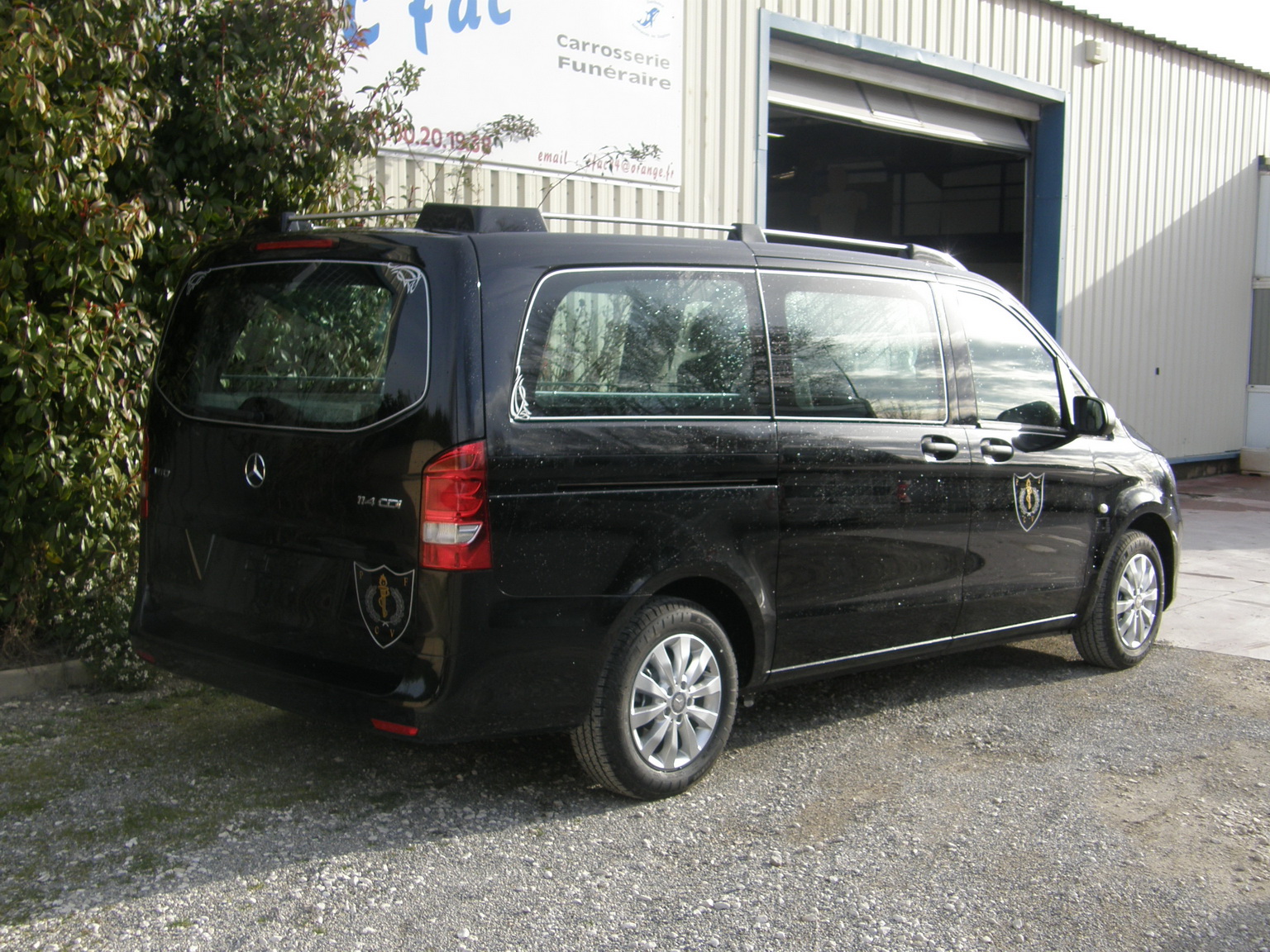 galerie de toit corbillard mercedes vito