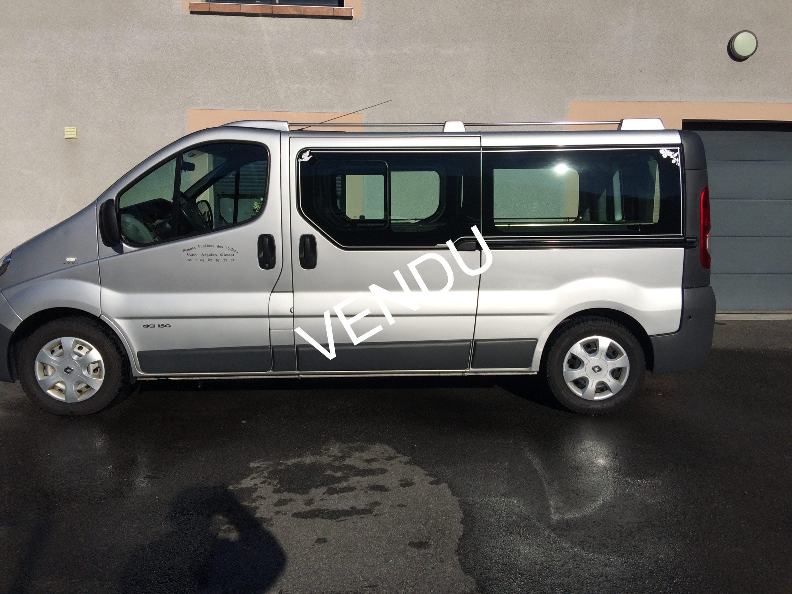 Corbillard occasion Renault TRAFIC – VENDU