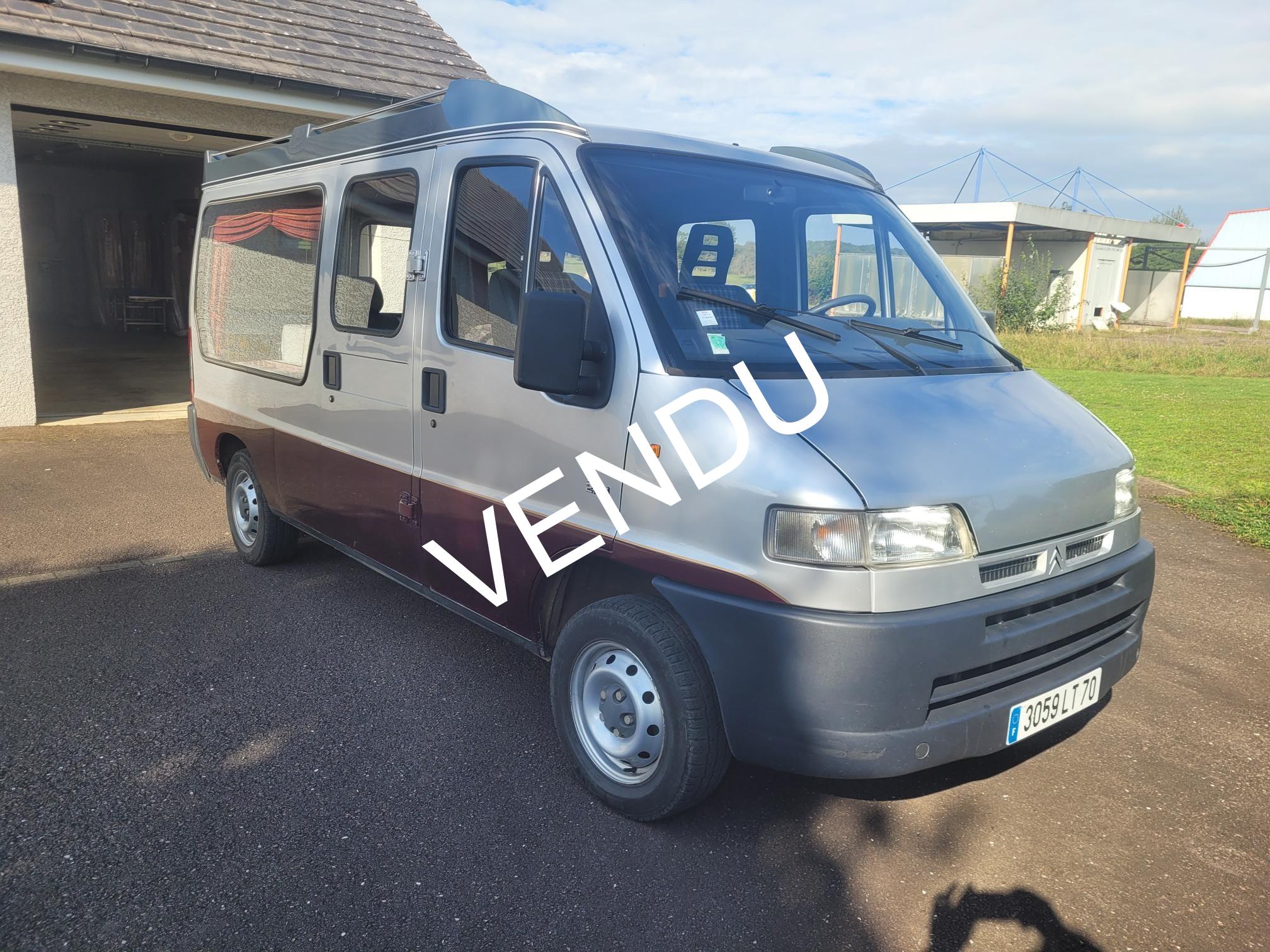 CORBILLARD OCCASION CITROEN JUMPER MIXTE – 4 Places