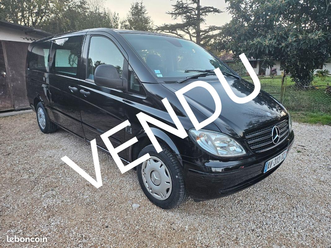 CORBILLARD MIXTE MERCEDES VITO DE JUIN 2010 – 3 PLACES